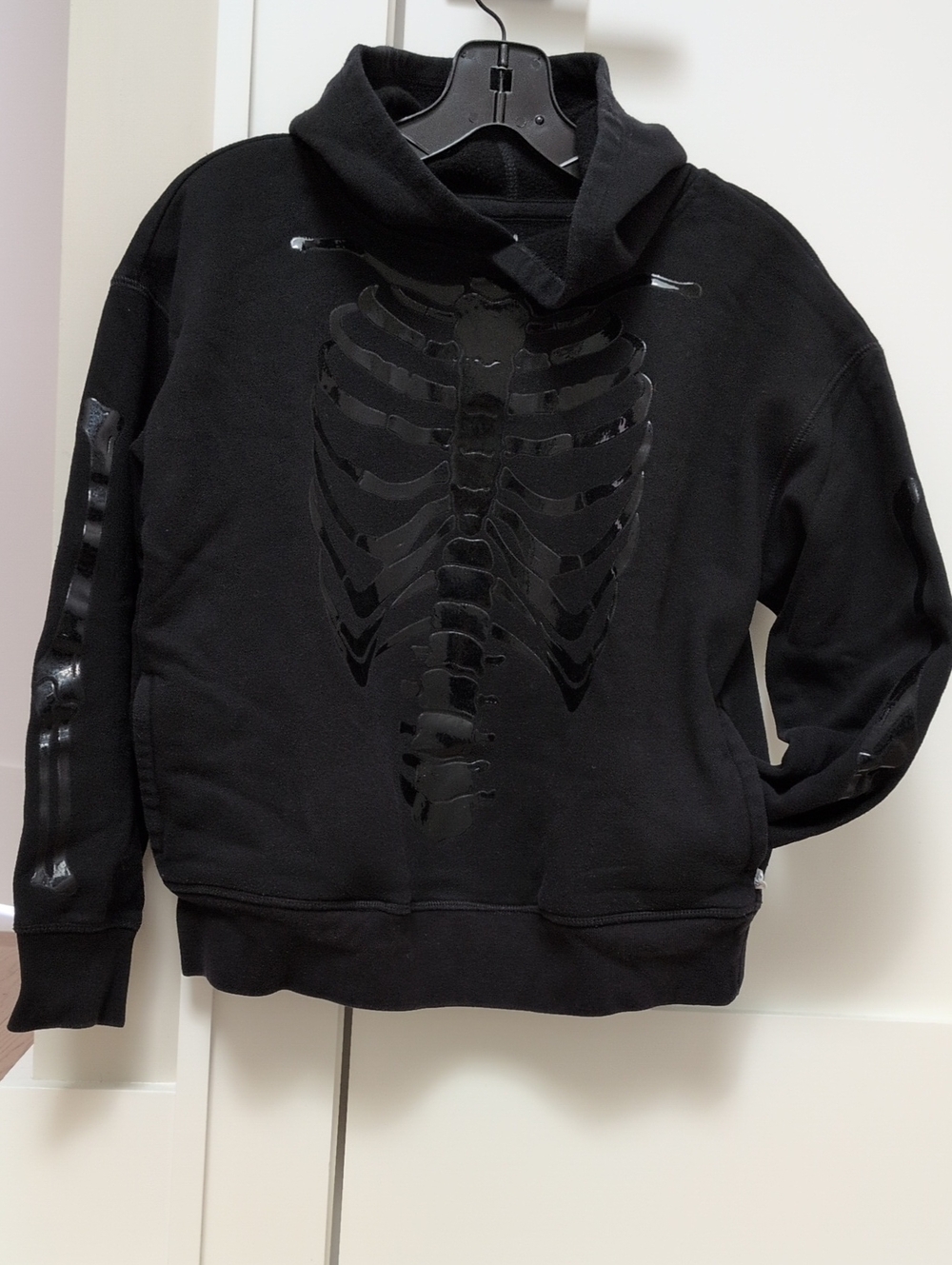 Gap Kids Hoodie with Gloss Skeleton Graphic